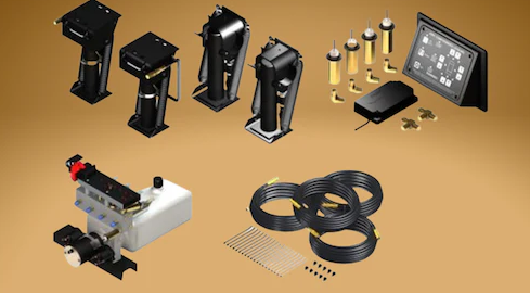 RV leveling system service and maintenance